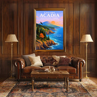 Explore Acadia National Park Poster