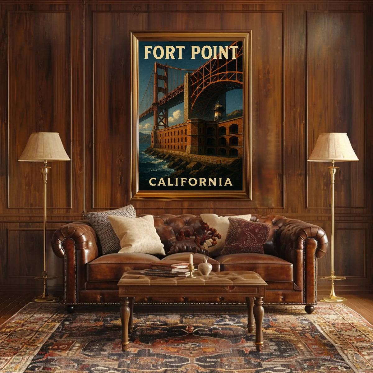 Fort Point, California Poster