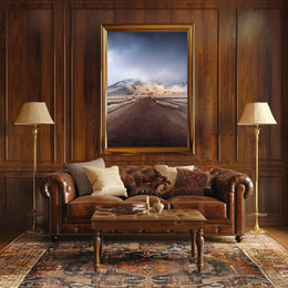 Misty Mountain Road Poster