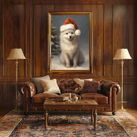 Festive Fox In Winter Wonderland Poster
