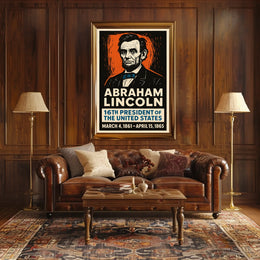 Abraham Lincoln 16Th President Poster