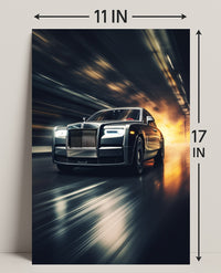 Speed And Elegance Poster