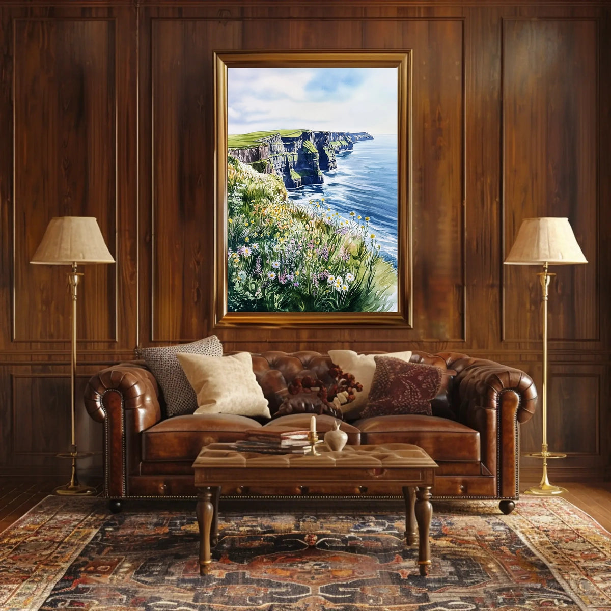Ireland Cliffs of Moher View Poster