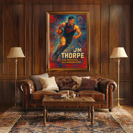 Jim Thorpe The Original All-American Poster
