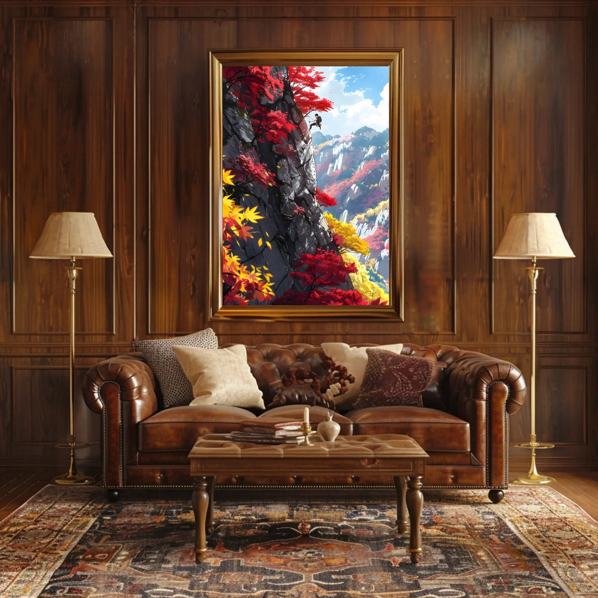 Autumn Ascent Poster