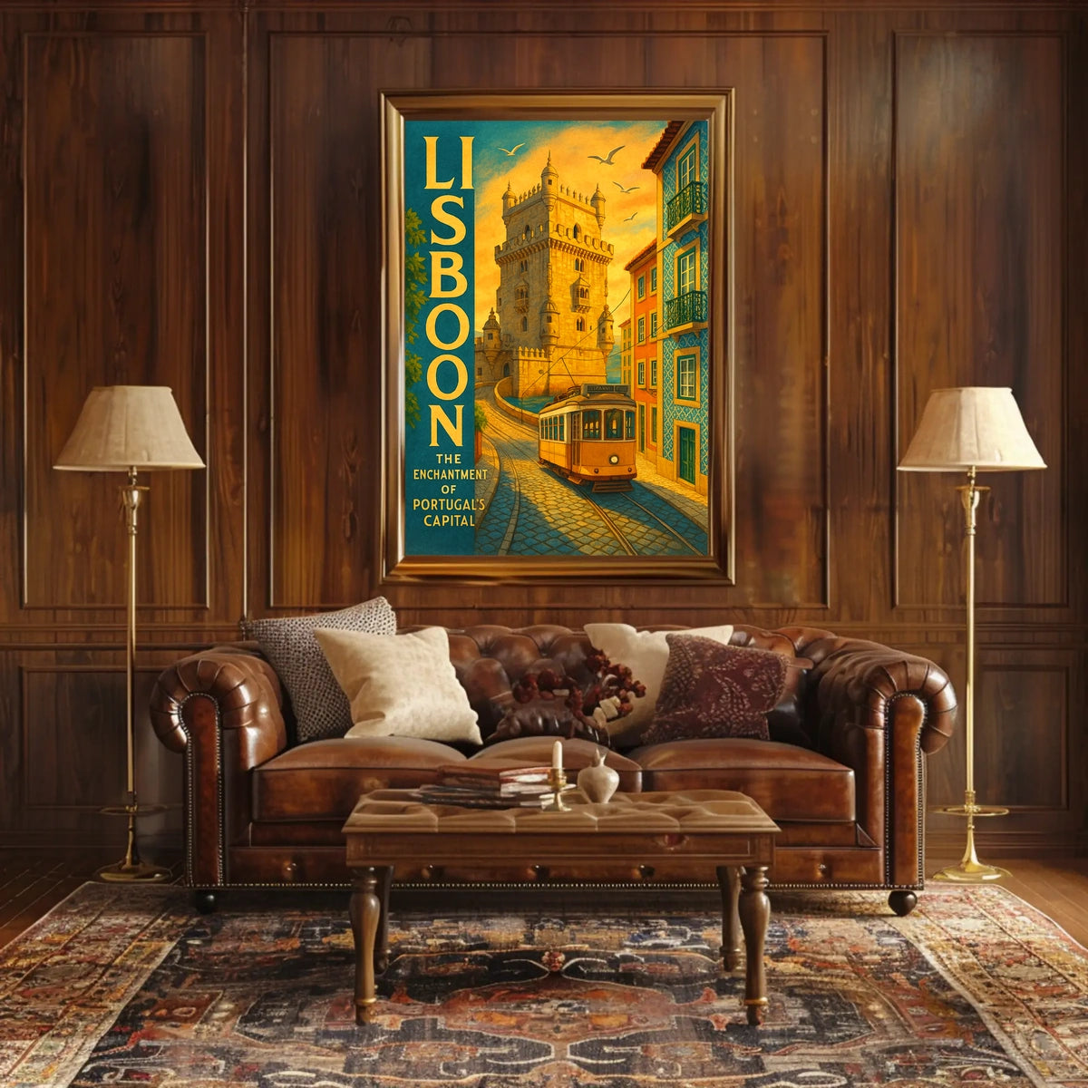 Lisbon The Enchantment of Portugals Capital Poster