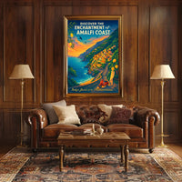 Discover the Enchantment of the Amalfi Coast Poster