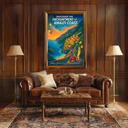 Discover the Enchantment of the Amalfi Coast Poster