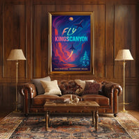 Fly Kings Canyon Poster