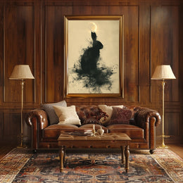 Moonlit Rabbit Poster