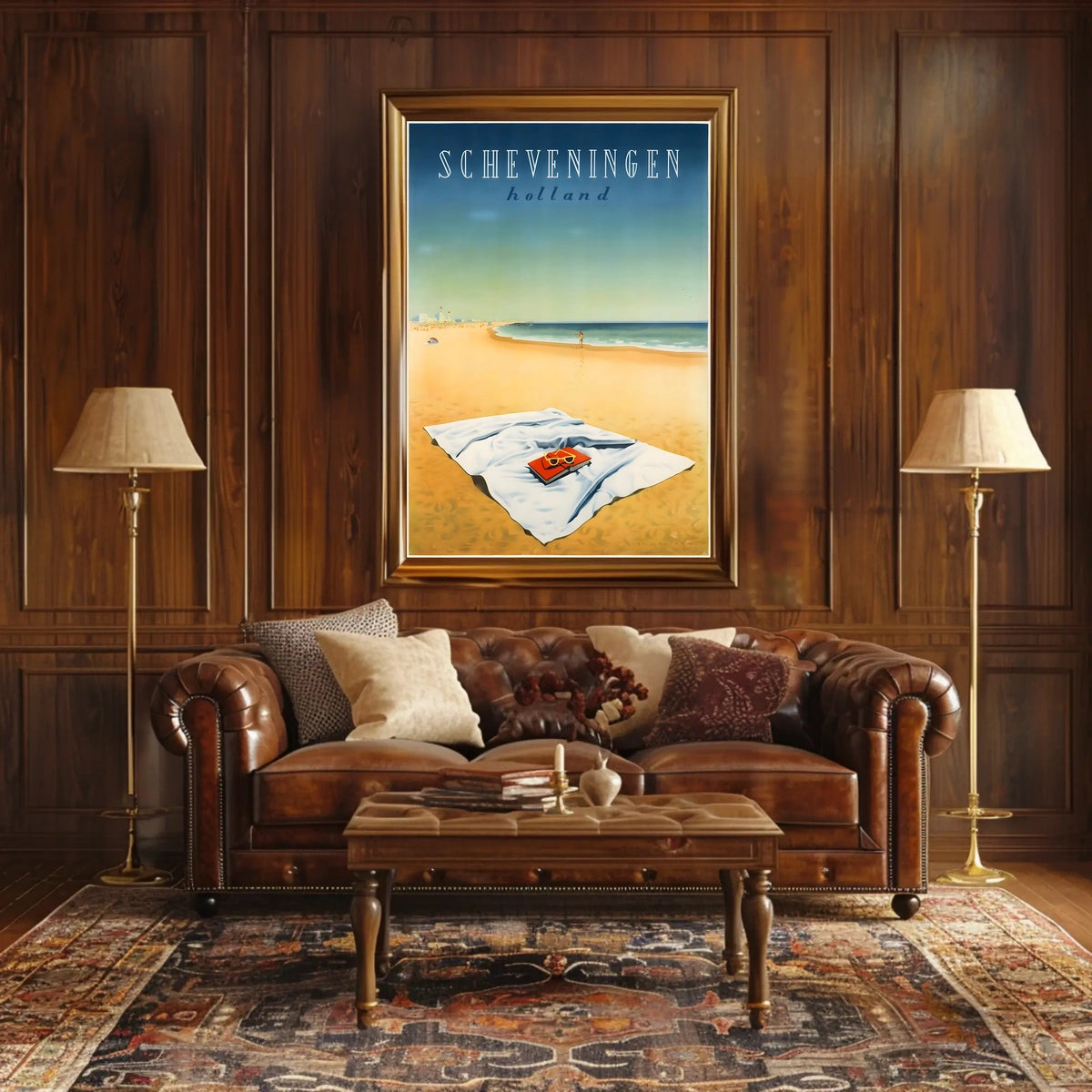 Scheveningen Beach Holland Poster