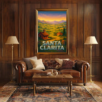 Santa Clarita Scenic Landscape Poster