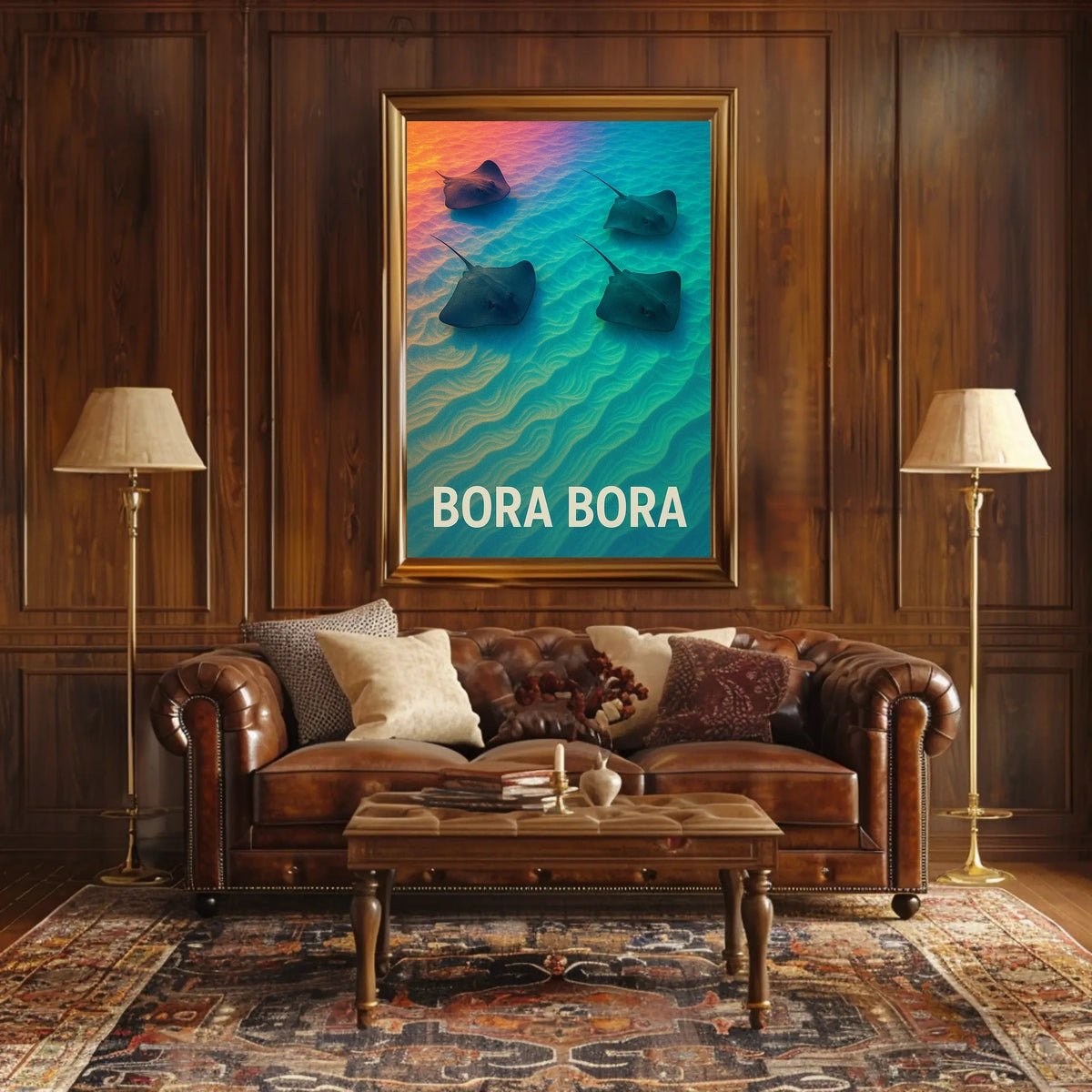 Bora Bora Serenity Poster