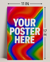 Vibrant Design Template Poster PosterGoat