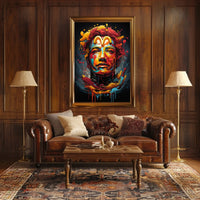 Vibrant Expression Poster