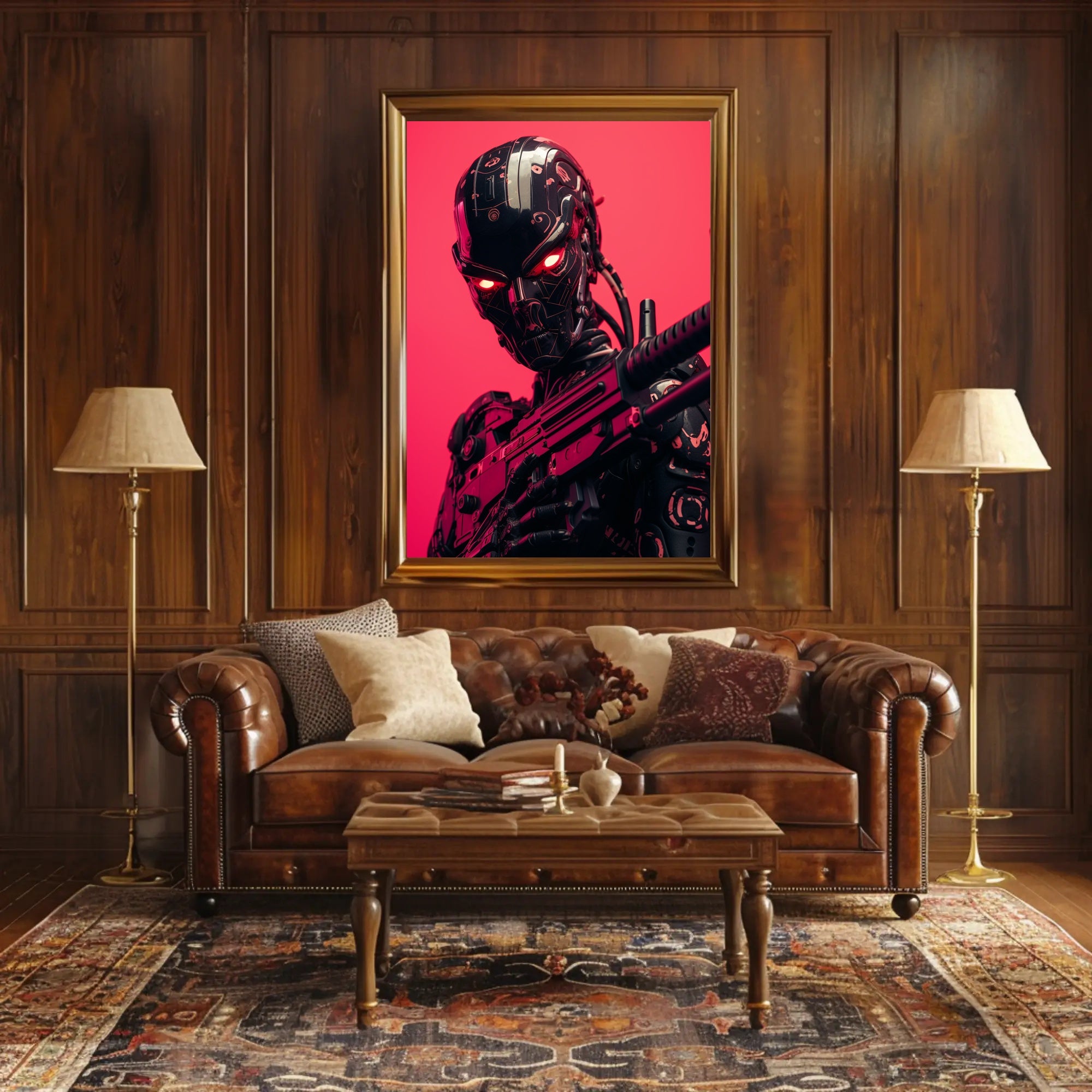 Cybernetic Guardian Poster PosterGoat