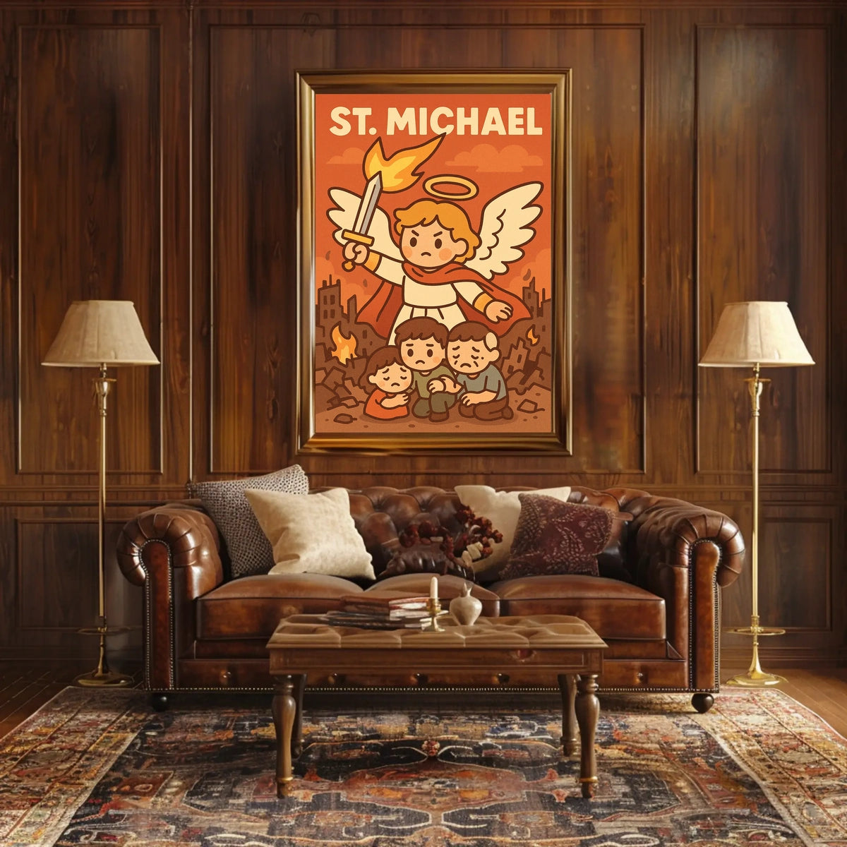 St. Michael Protector Poster