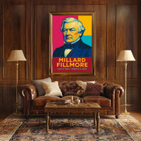 Millard Fillmore 13Th President Poster
