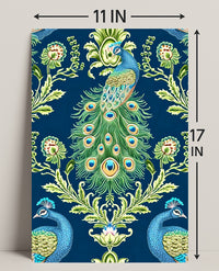 Majestic Peacock Elegance William Morris Art Poster