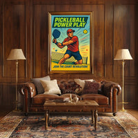 Pickleball Power Play Poster