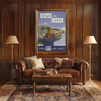 Winter Adventures in Sweden Poster PosterGoat