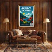 Discover the Majesty of Acadia Poster PosterGoat