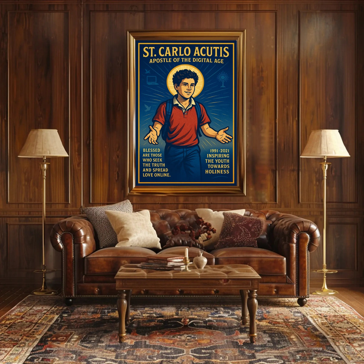 St. Carlo Acutis Apostle Of The Poster