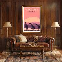 Tanzania Safari Adventure Poster