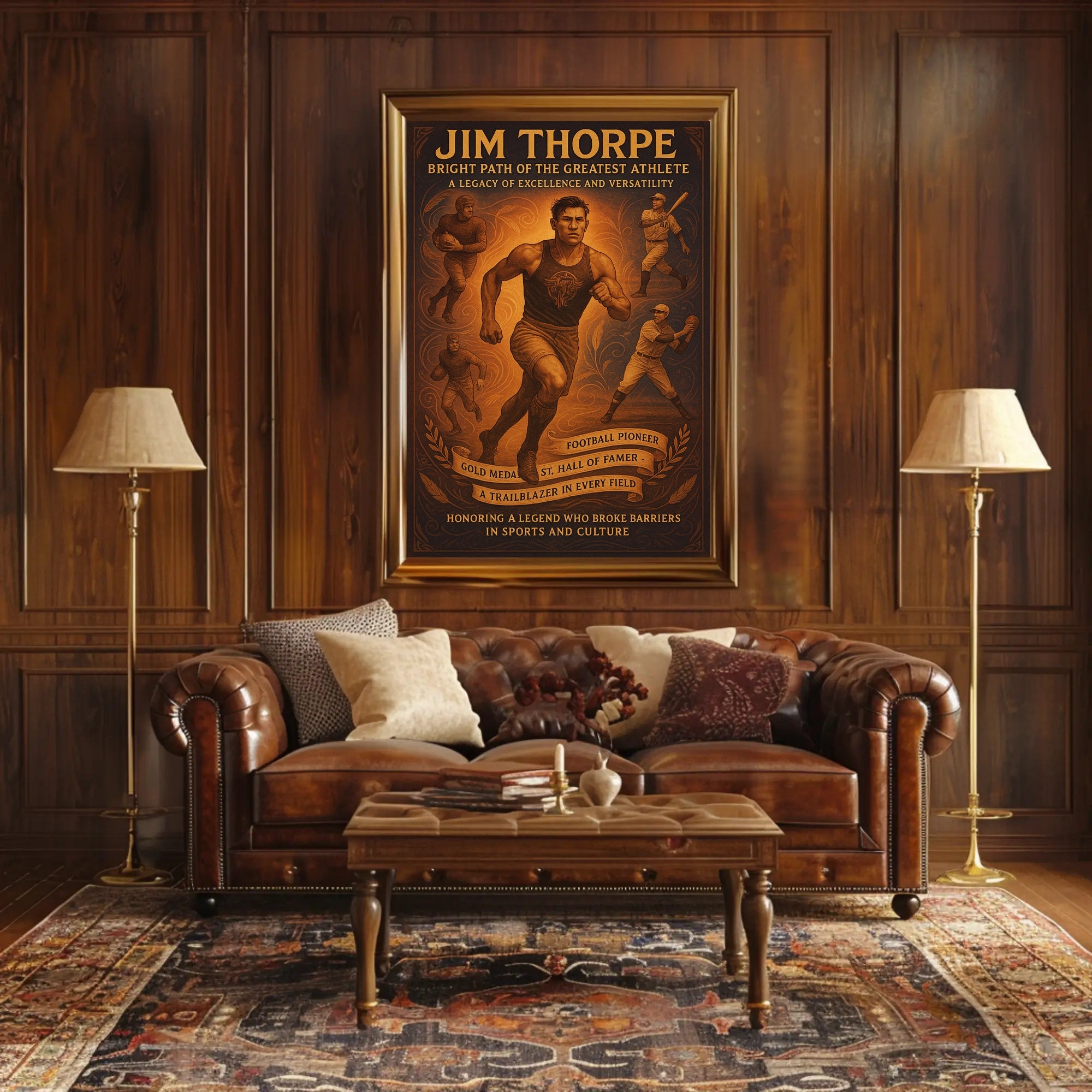 Jim Thorpe: A Legacy of Excellence Poster