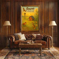 Iowa The Heartland of Possibilities Poster