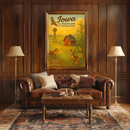 Iowa The Heartland of Possibilities Poster