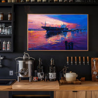 Twilight Harbor Poster
