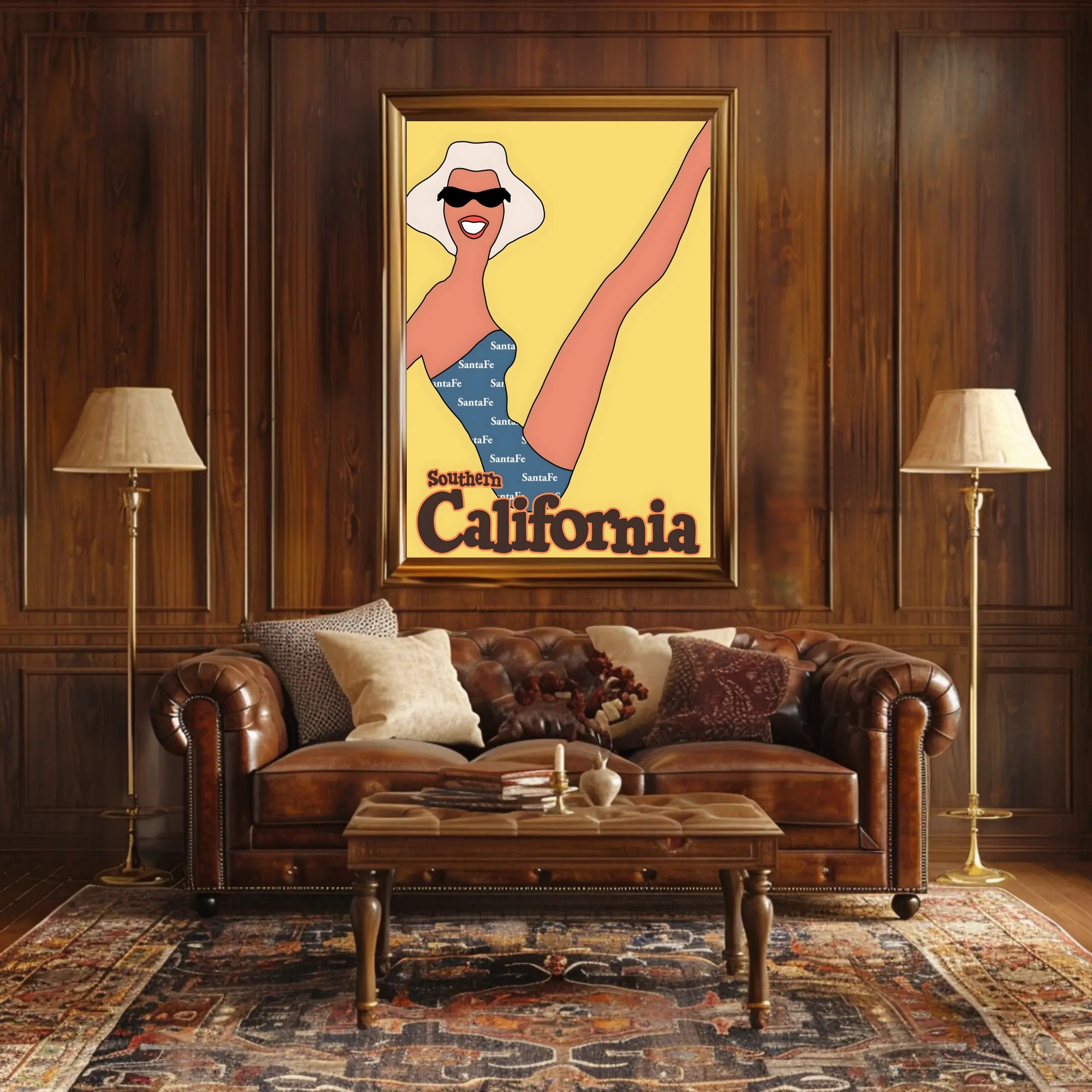 Playful Summer Vibes Pop Culture Poster