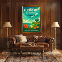 Discover Puerto Rico Poster