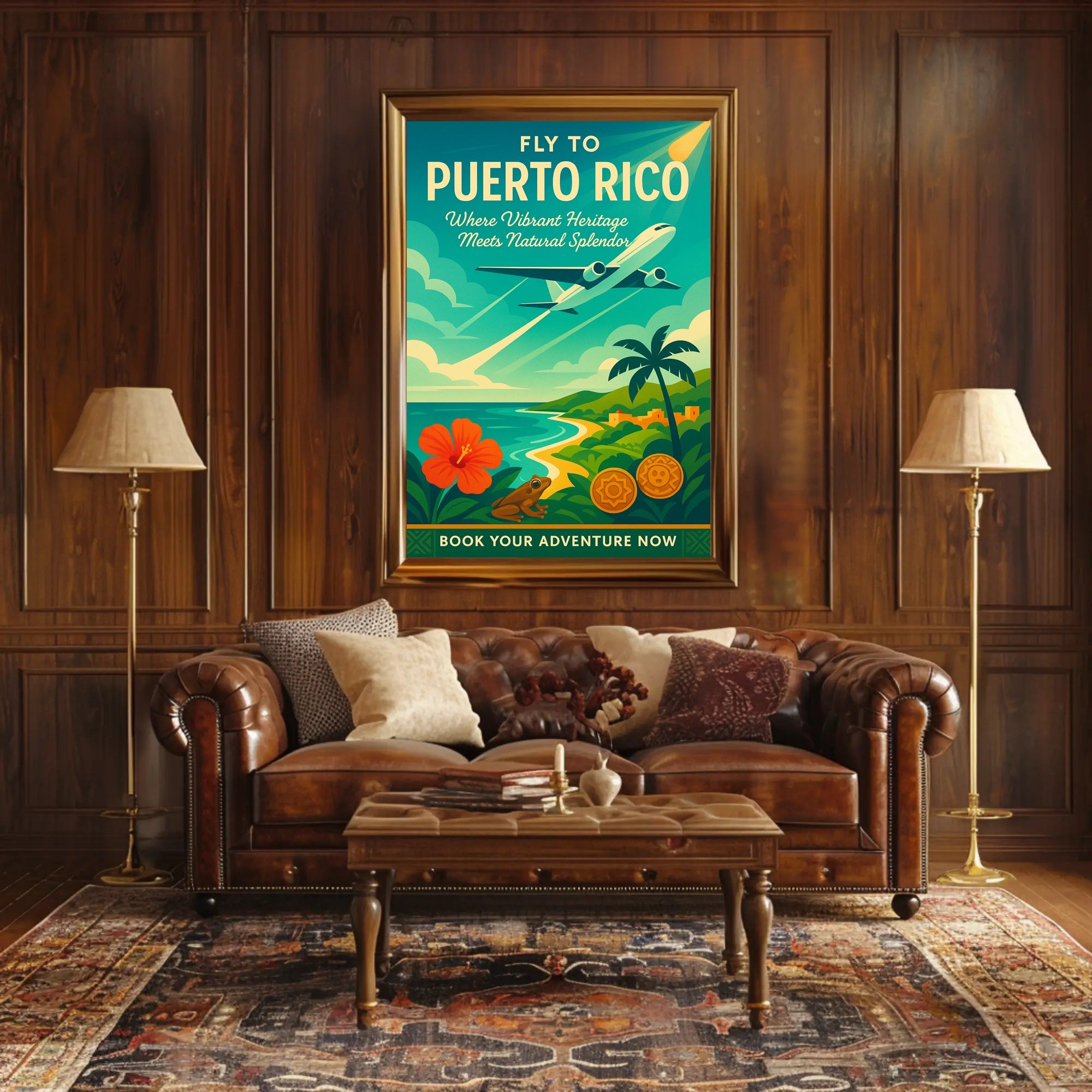 Discover Puerto Rico Poster