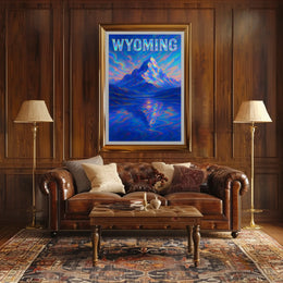 Wyoming Landscape Poster