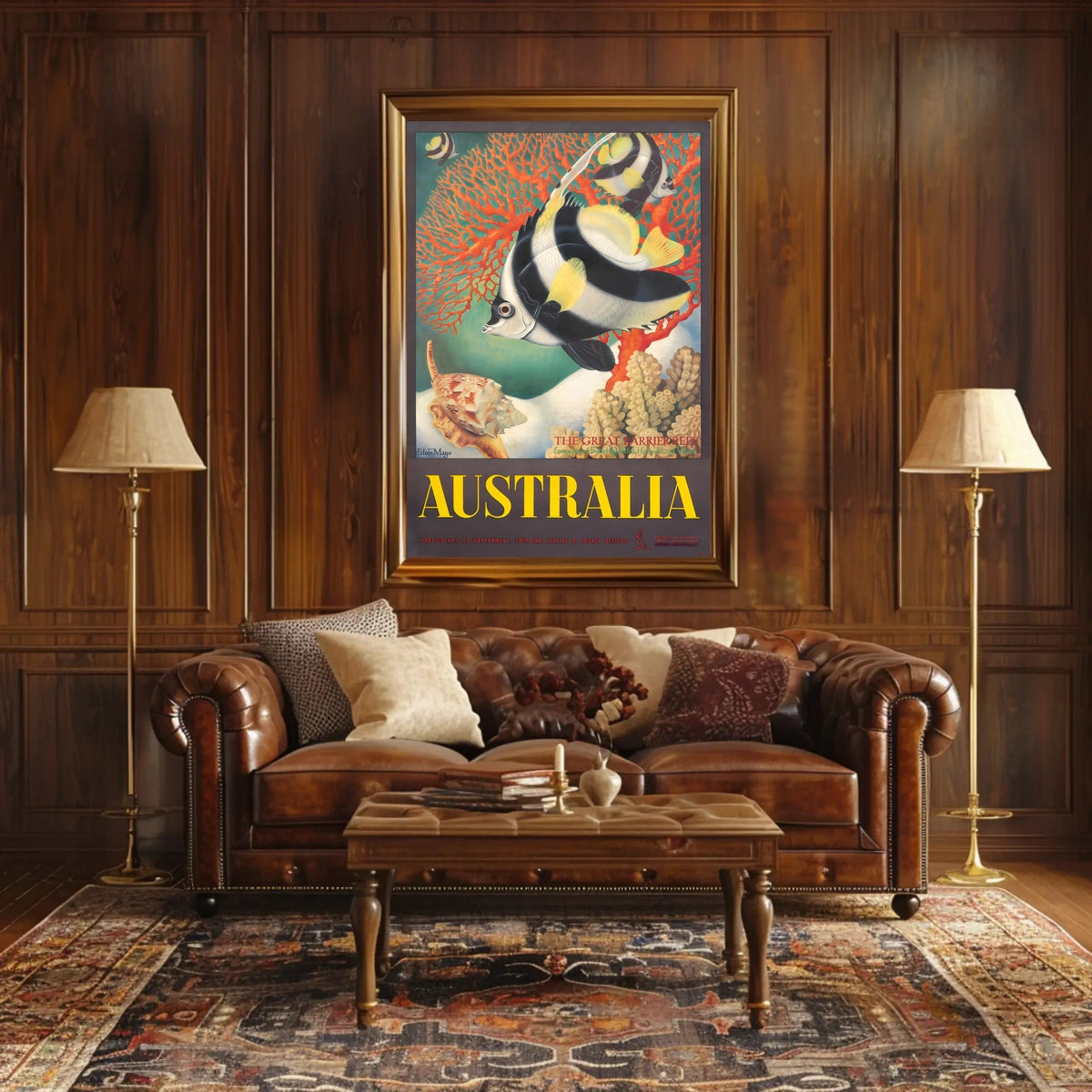 Australia The Great Barrier Reef Poster