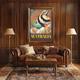 Australia The Great Barrier Reef Poster