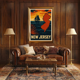 New Jersey Scenic Poster