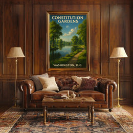 Constitution Gardens Washington, D.C Poster