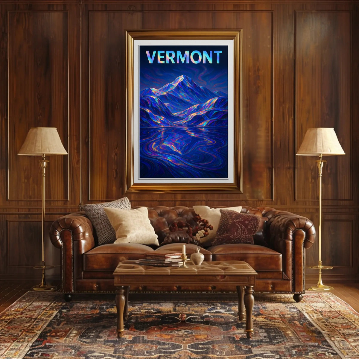 Vermont Mountain Majesty Poster