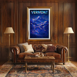 Vermont Mountain Majesty Poster
