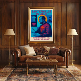Saint Camillus De Lellis Poster