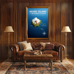 Heard Island and McDonald Islands Poster PosterGoat