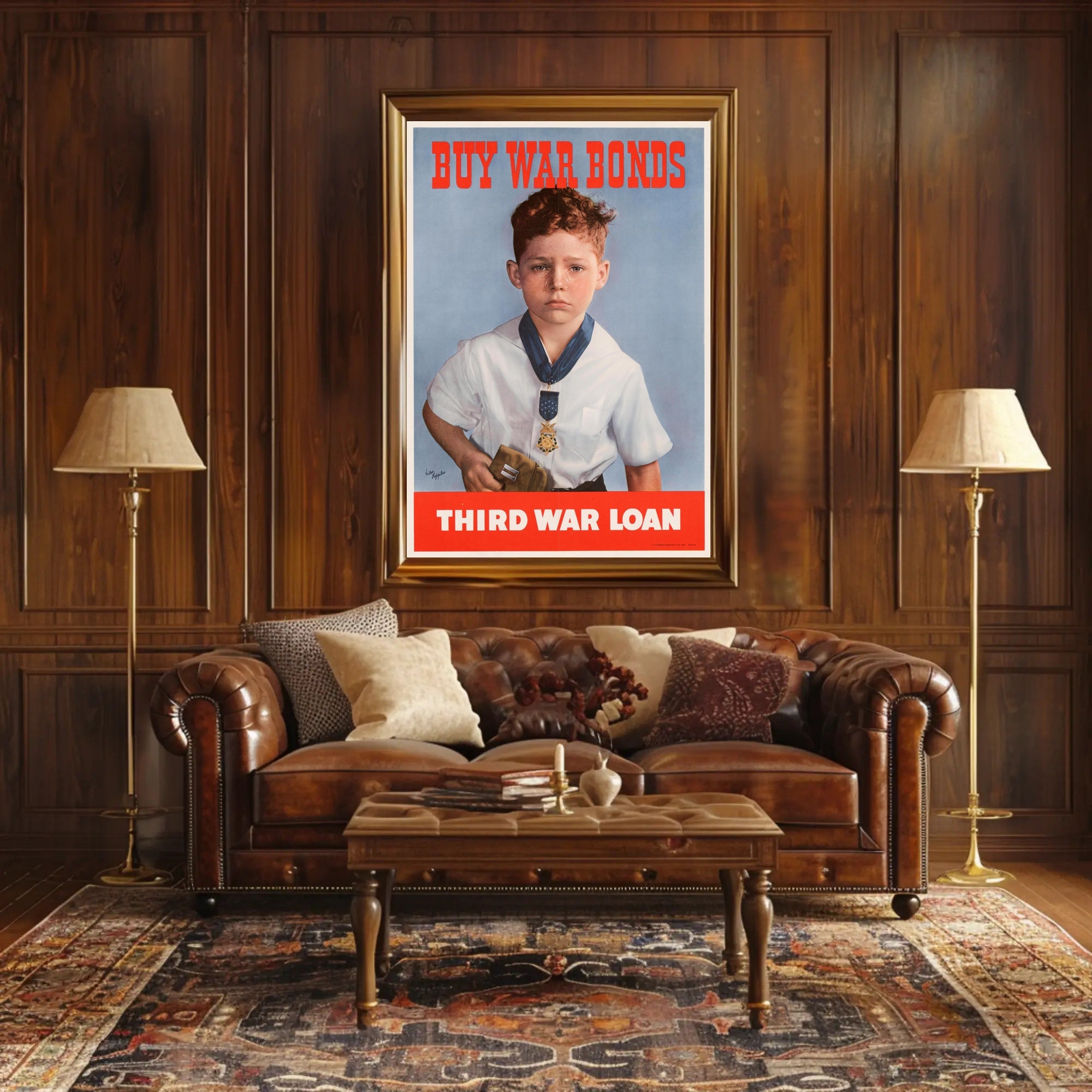 Buy War Bonds Poster PosterGoat
