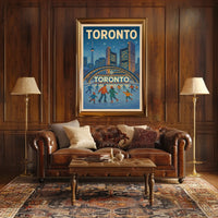 Winter in Toronto Poster