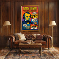 Andrew Johnson 17th President Poster