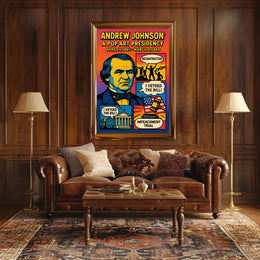 Andrew Johnson 17th President Poster
