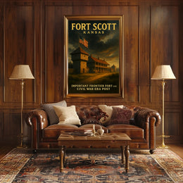 Fort Scott, Kansas Civil War-Era Post Poster
