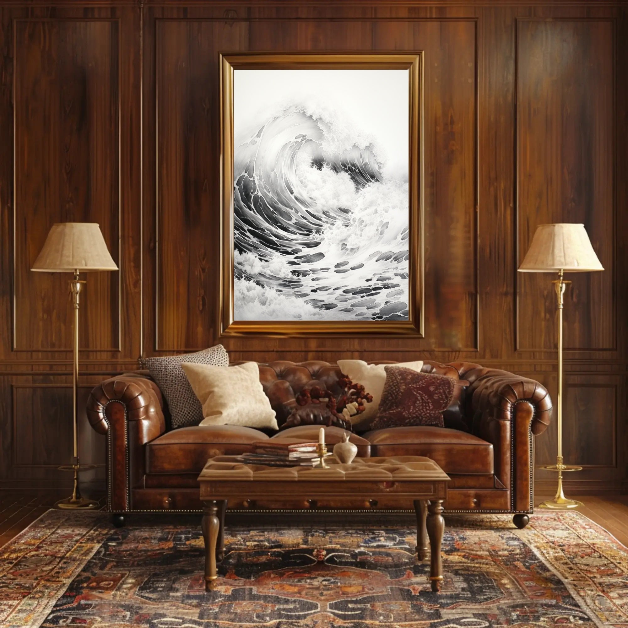 The Power Of The Ocean Poster